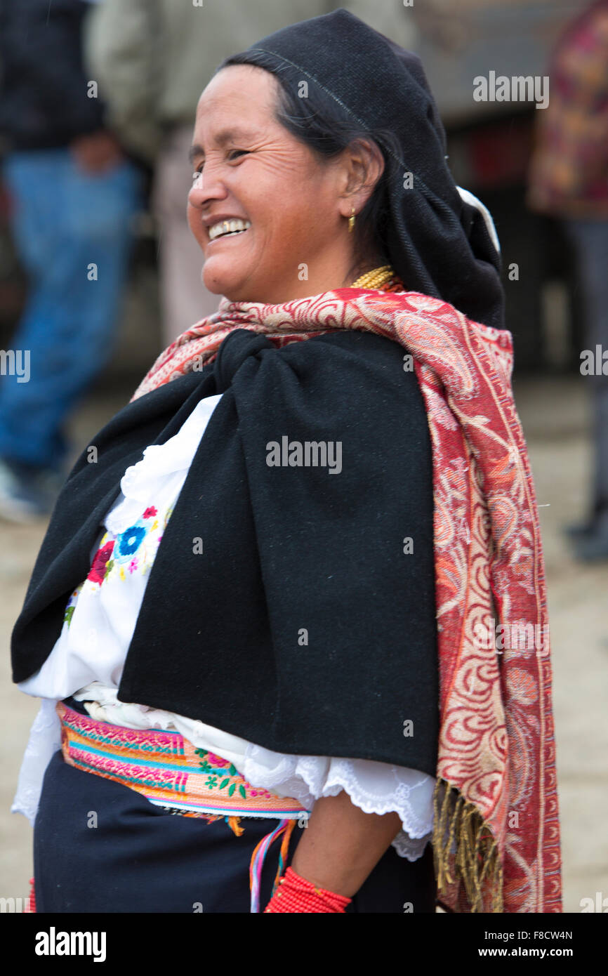 Women from the Mestizo ethnic group in Otavalo, Ecuador Stock Photo - Alamy