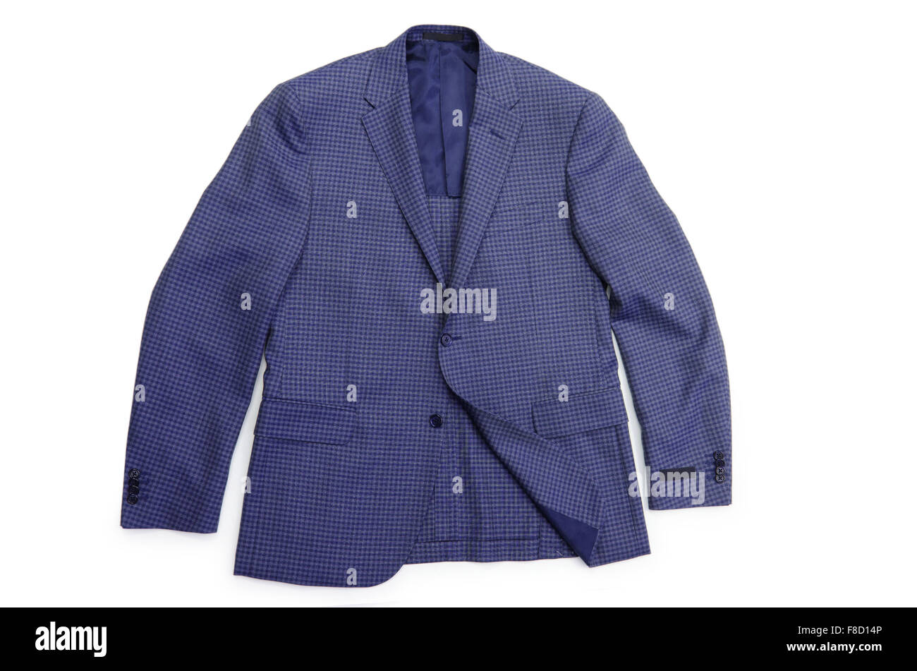 Jacket isolated on the white background Stock Photo - Alamy