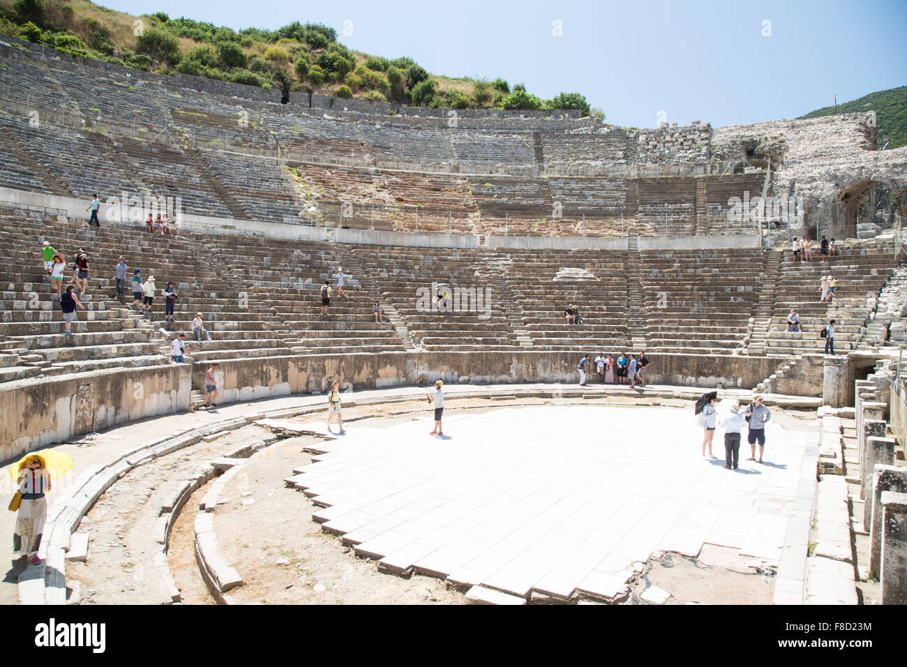 Grand theater of ephesus ancient izmir hires stock photography and