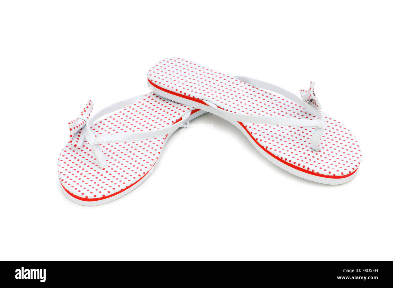 Summer shoes isolated on the white background Stock Photo - Alamy