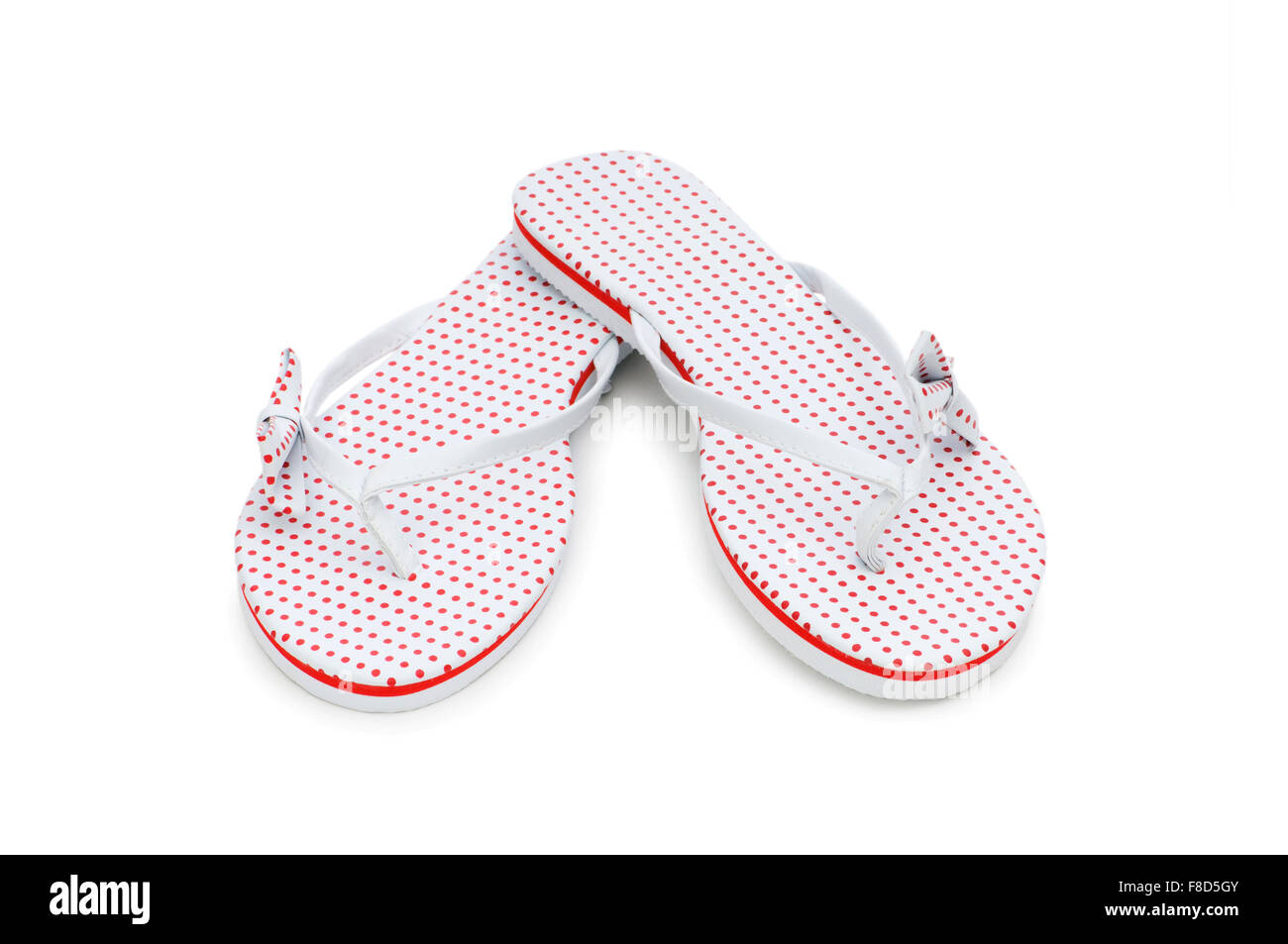 Summer shoes isolated on the white background Stock Photo - Alamy