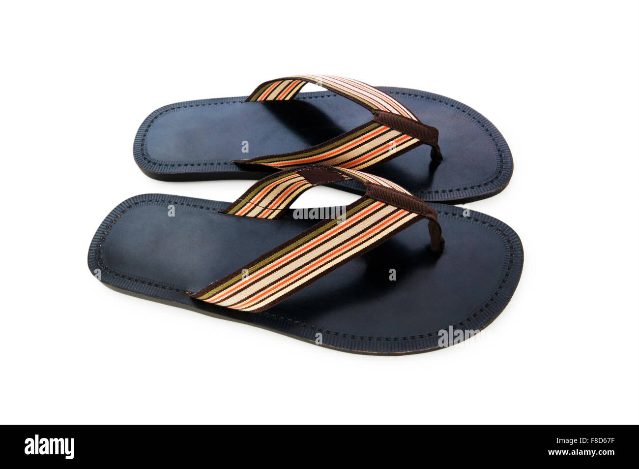 Summer shoes isolated on the white background Stock Photo - Alamy