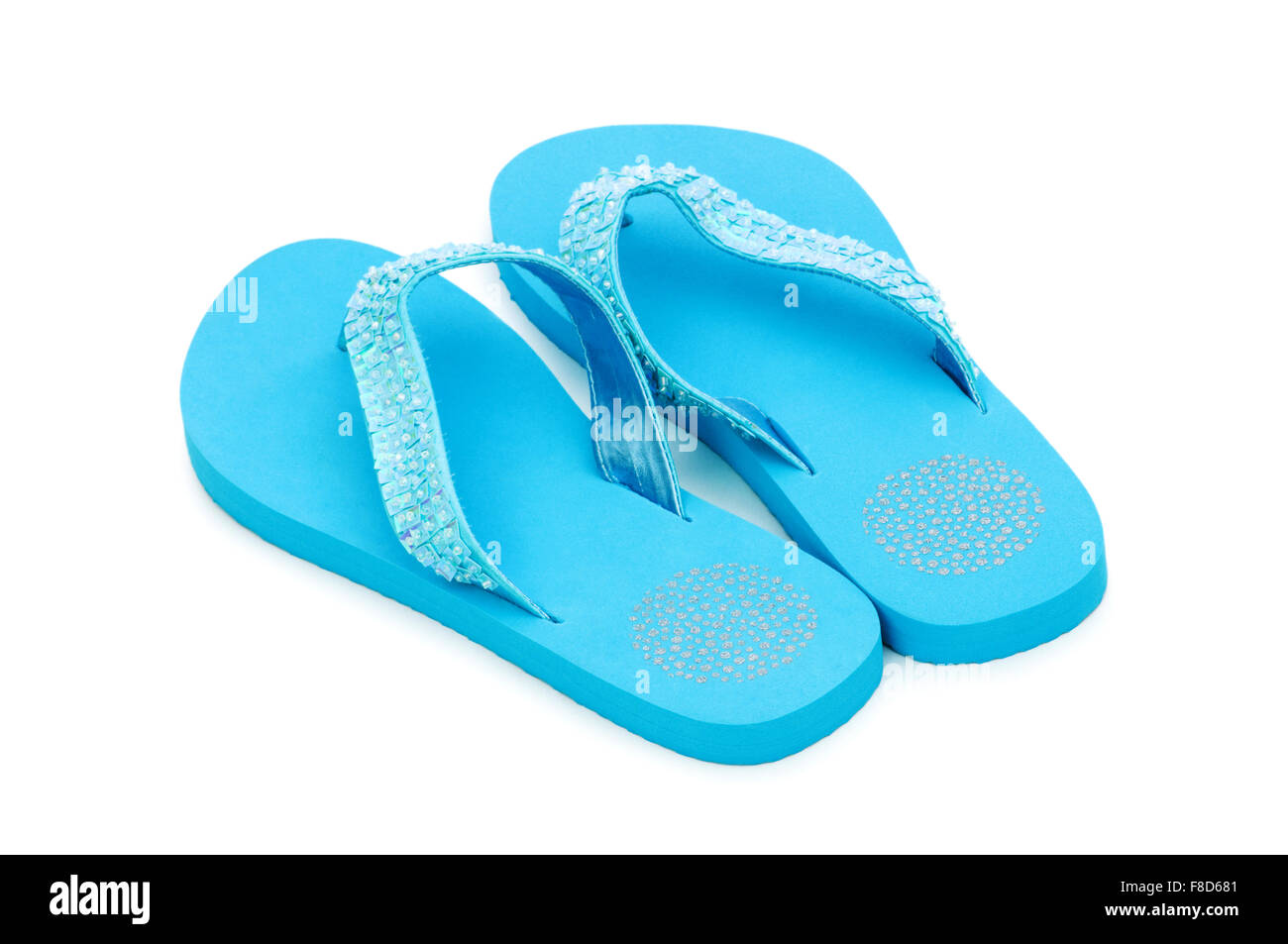 Summer shoes isolated on the white background Stock Photo - Alamy