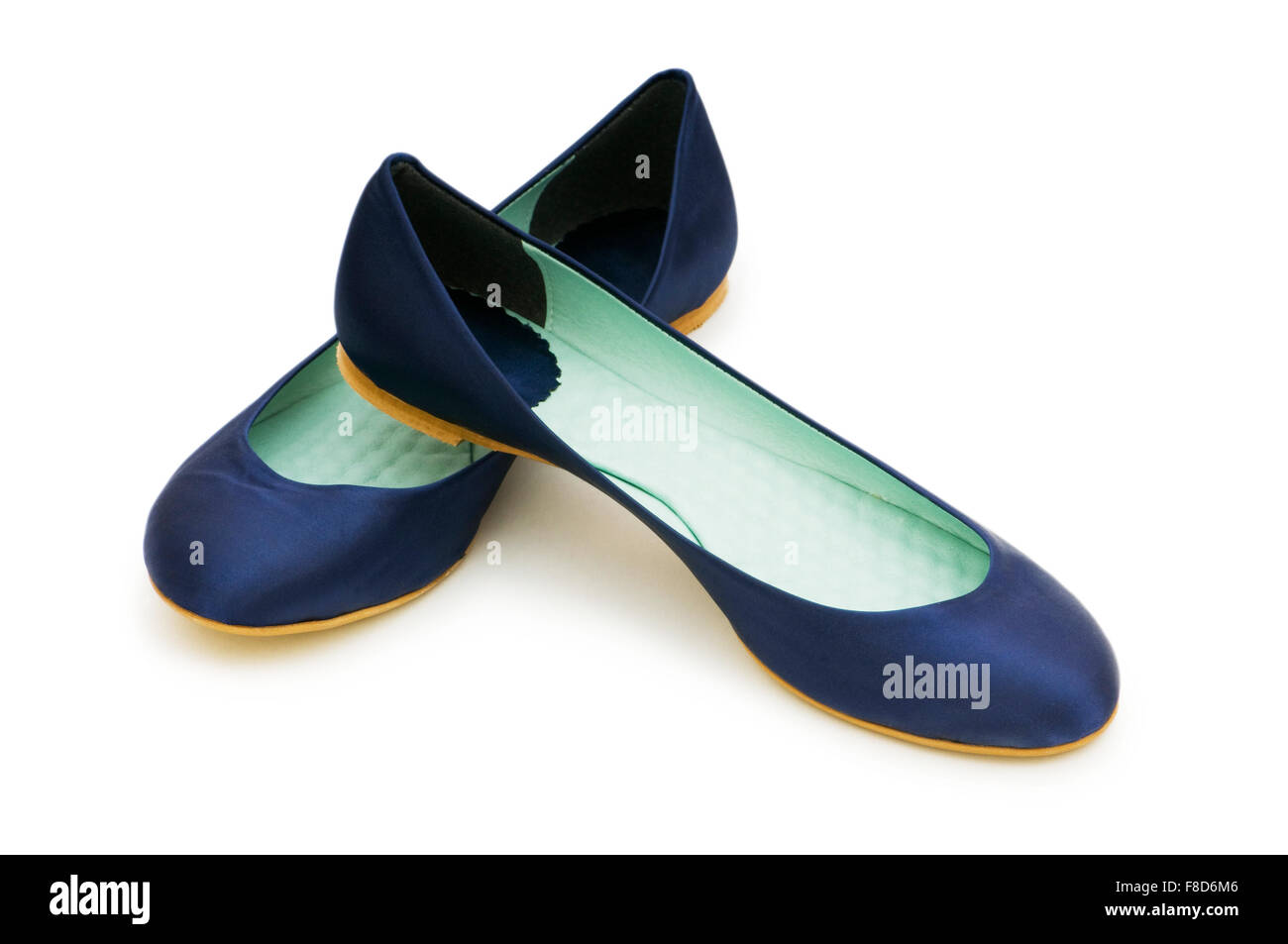 Woman shoes isolated on the white background Stock Photo - Alamy