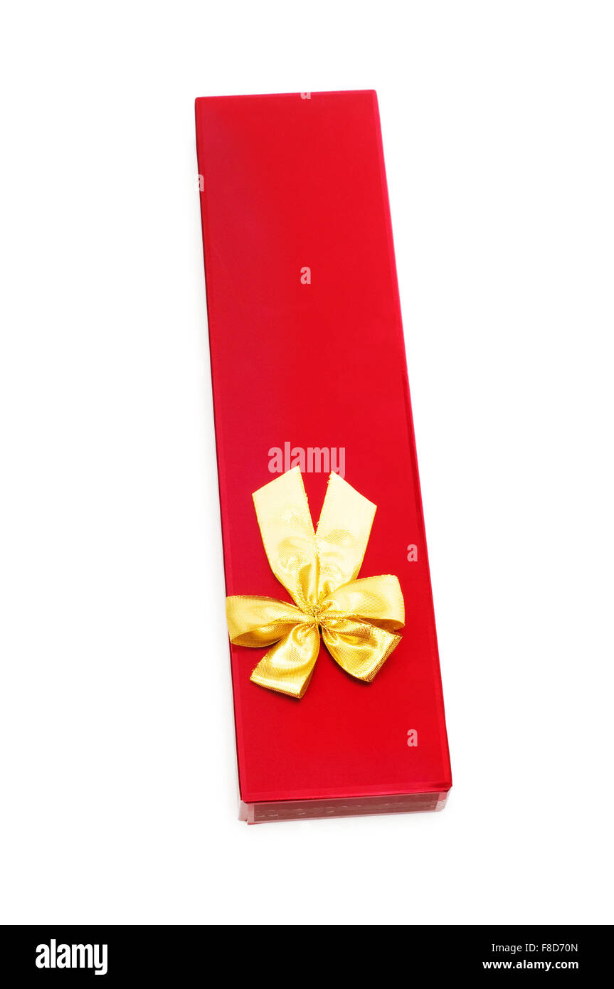 Gift boxes isolated on the white background Stock Photo - Alamy