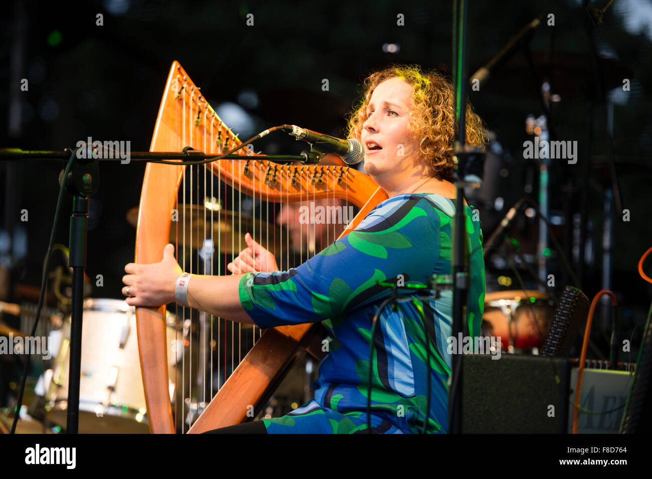 Award winning welsh folk band 9Bach performing at the newly restored