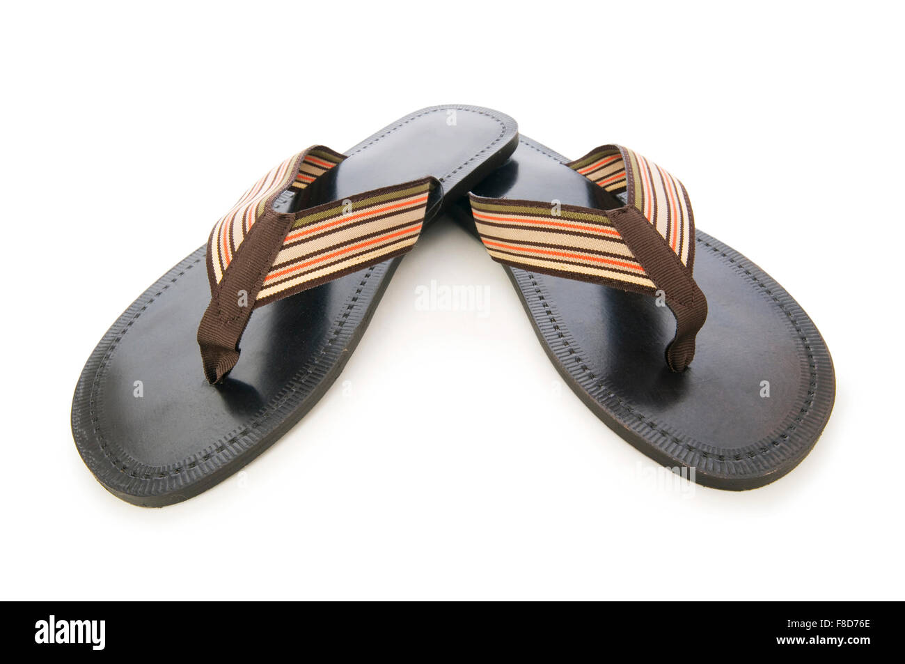 Summer shoes isolated on the white background Stock Photo - Alamy