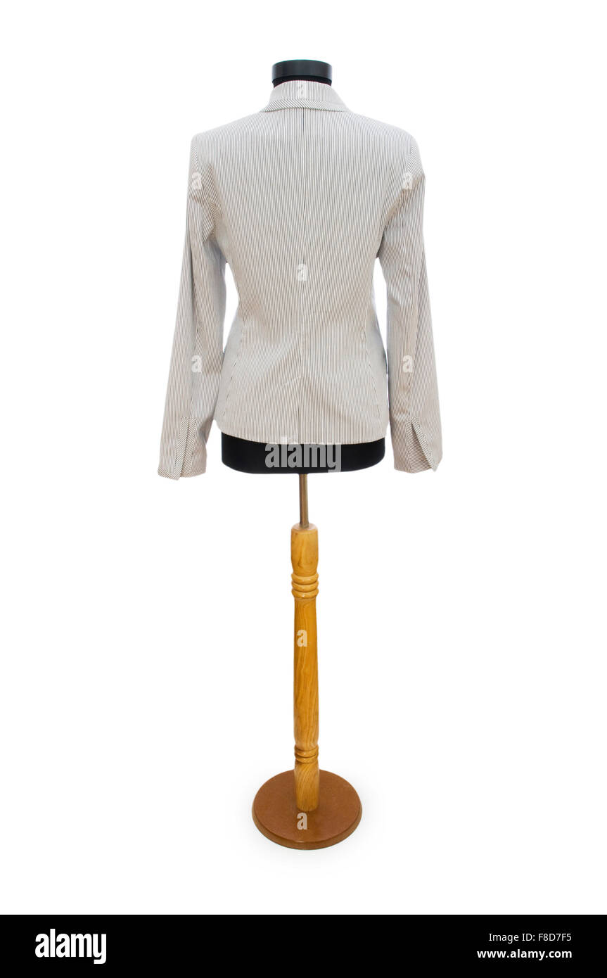 Stylish jacket isolated on the white background Stock Photo - Alamy