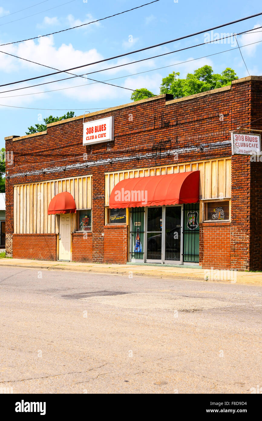 The nationallyknown 308 Blues Club and Cafe in Indianola MS. One of