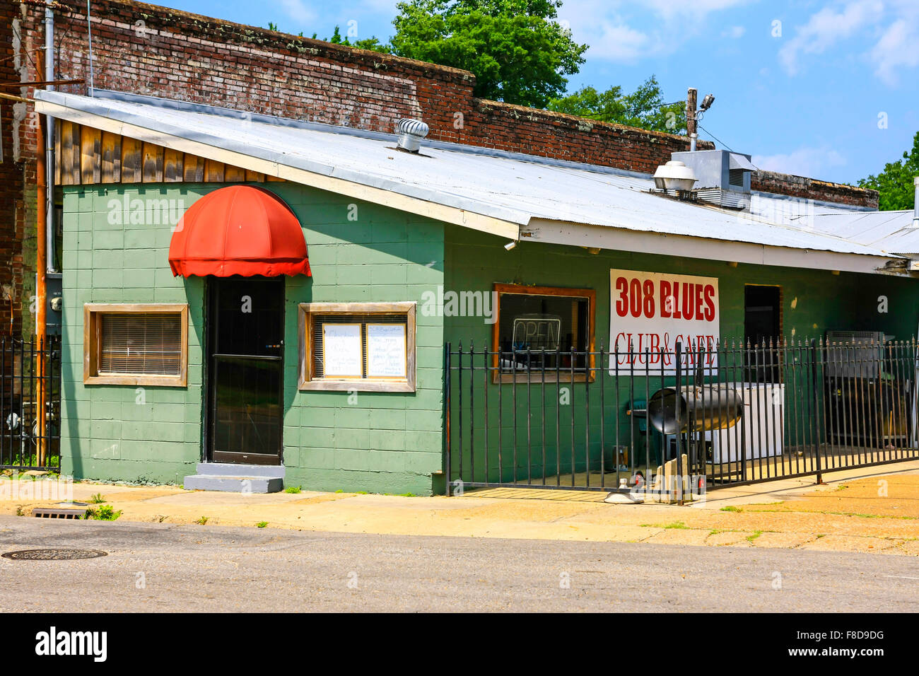 The nationallyknown 308 Blues Club and Cafe in Indianola MS. One of