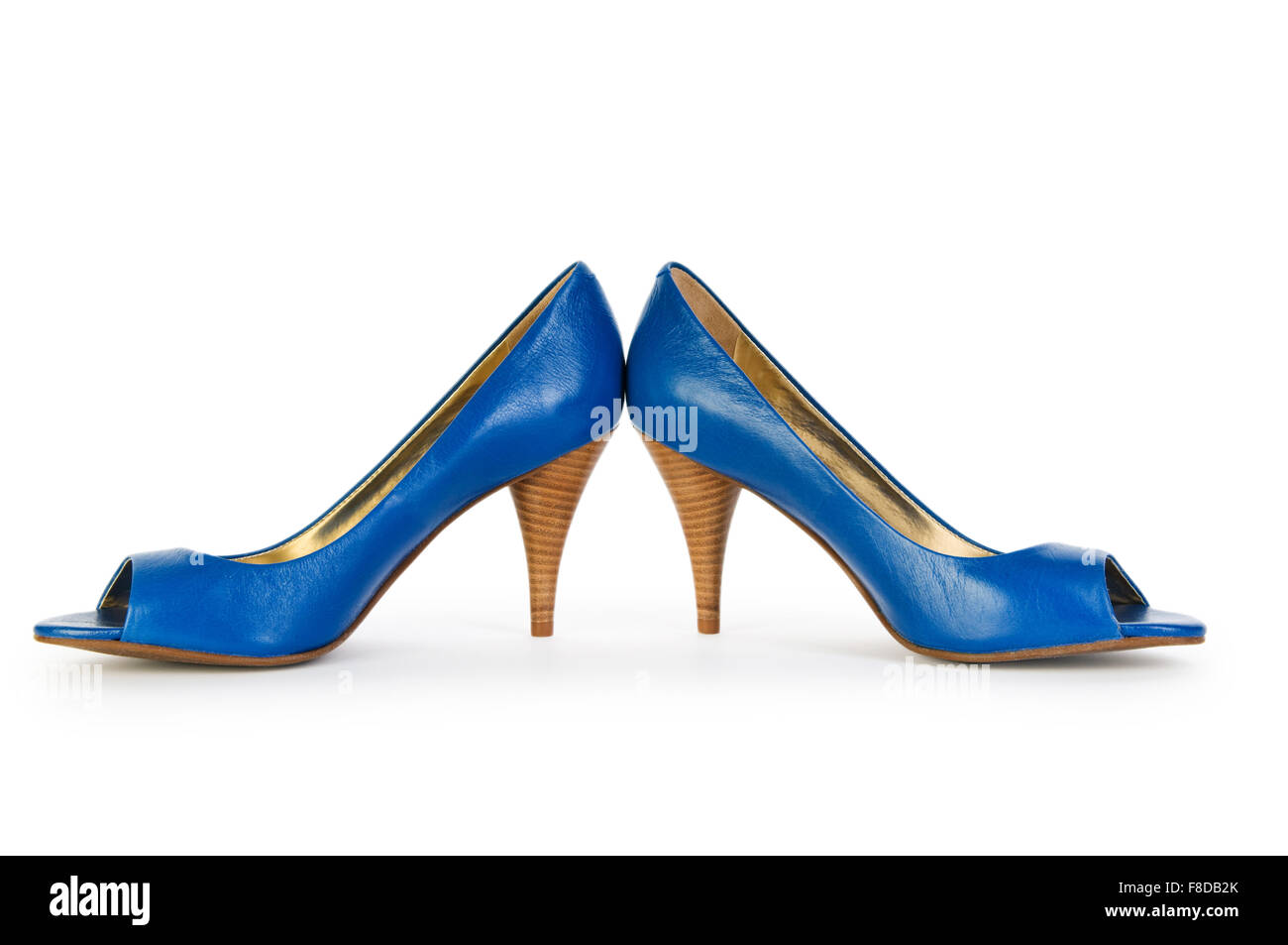 Woman shoes isolated on the white background Stock Photo - Alamy