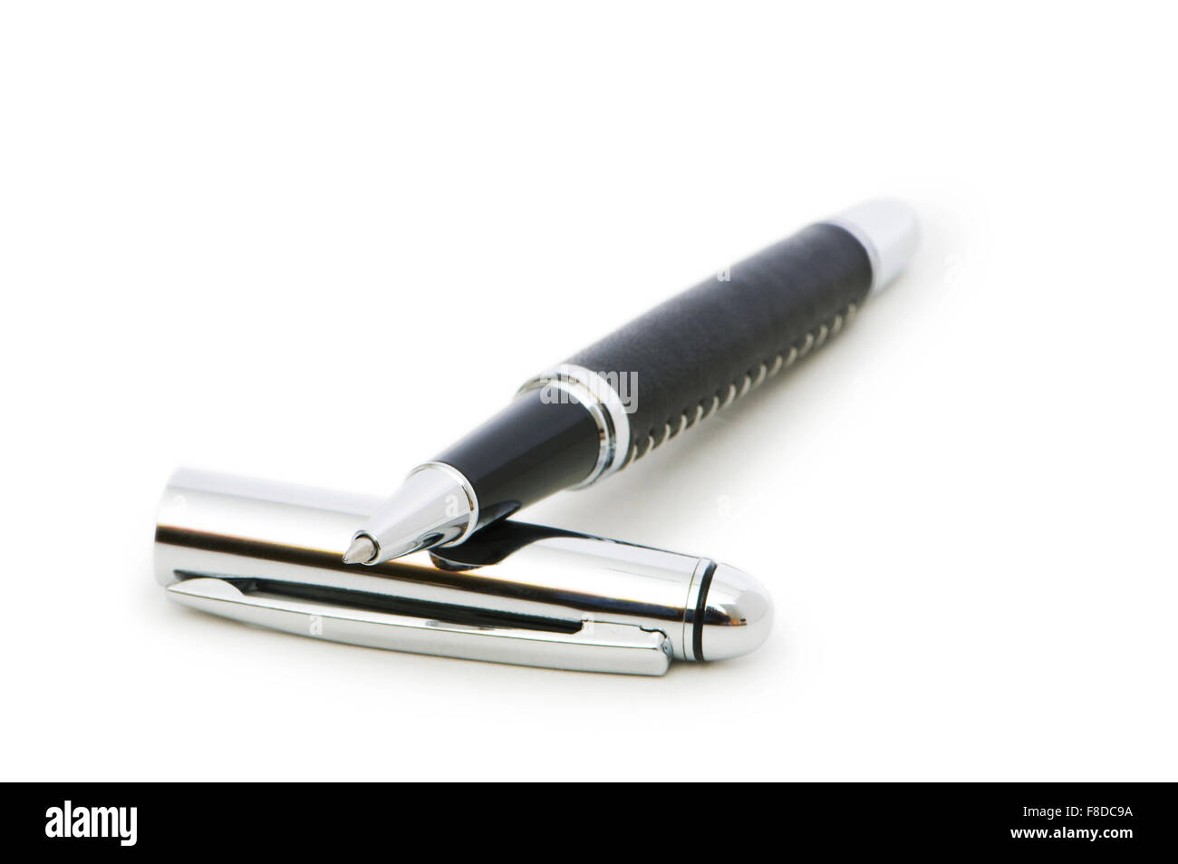 Writing pen isolated on the white background Stock Photo - Alamy