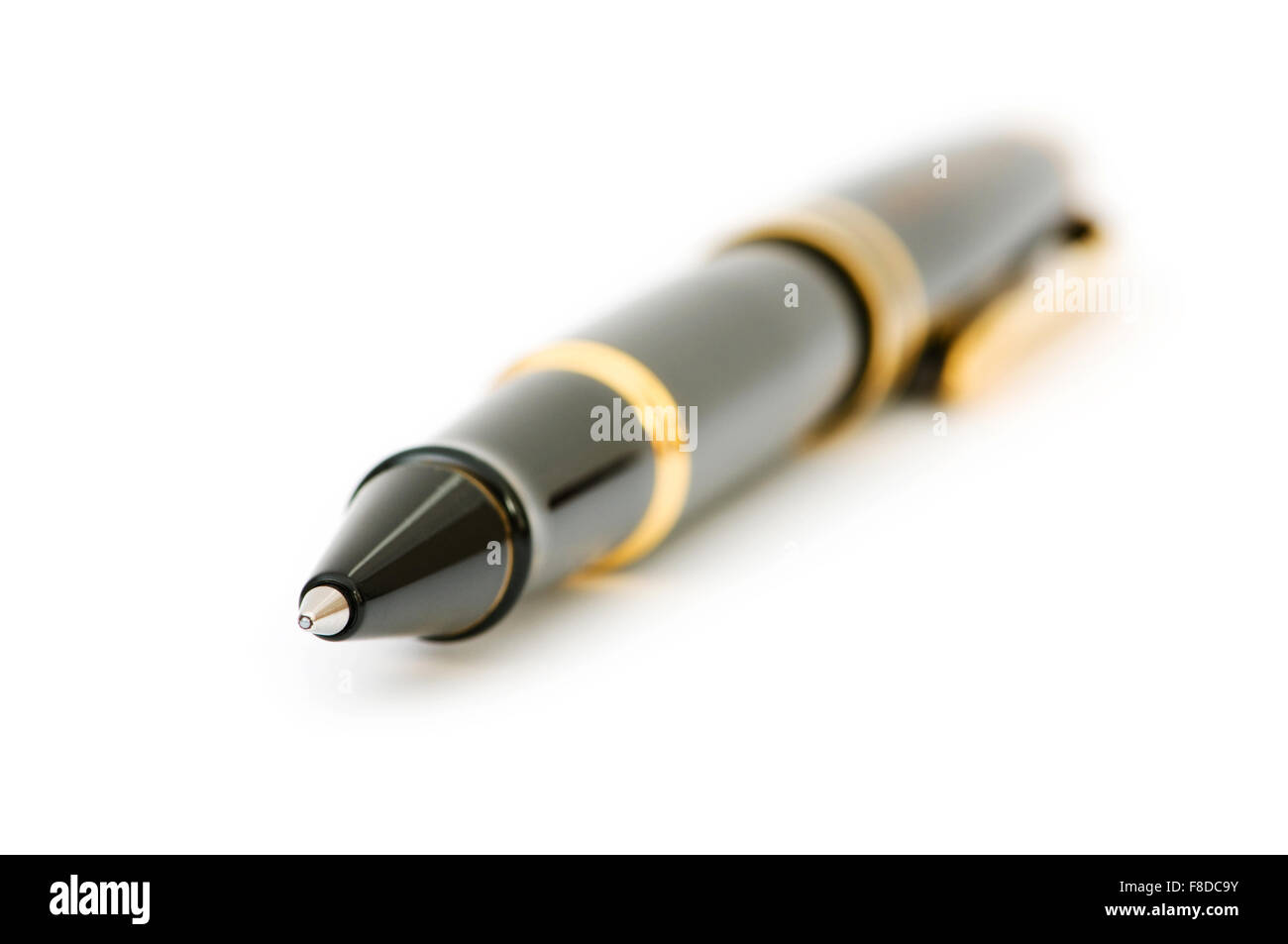Writing pen isolated on the white background Stock Photo - Alamy