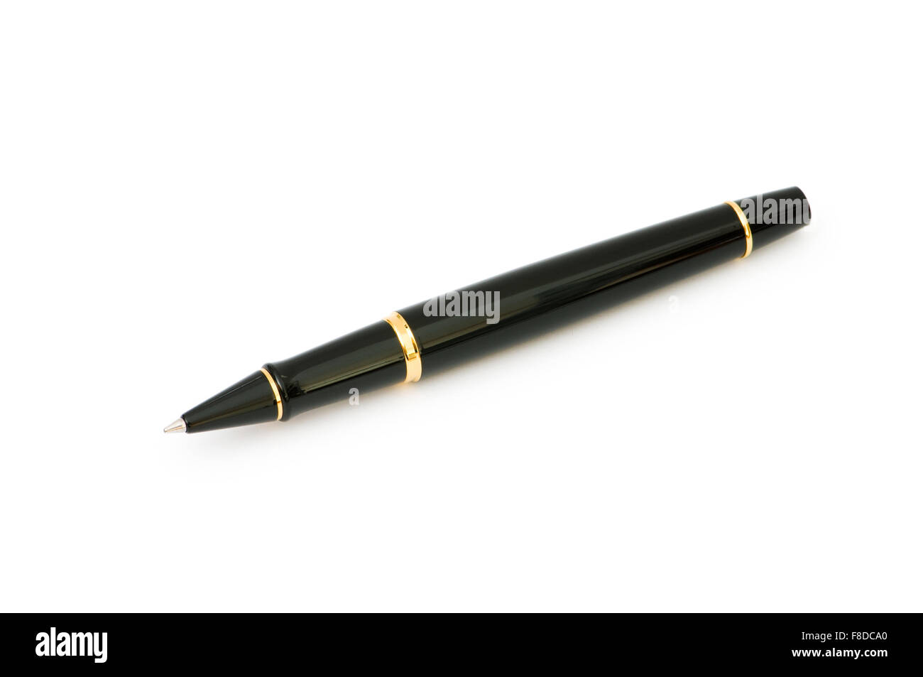 Writing pen isolated on the white background Stock Photo - Alamy