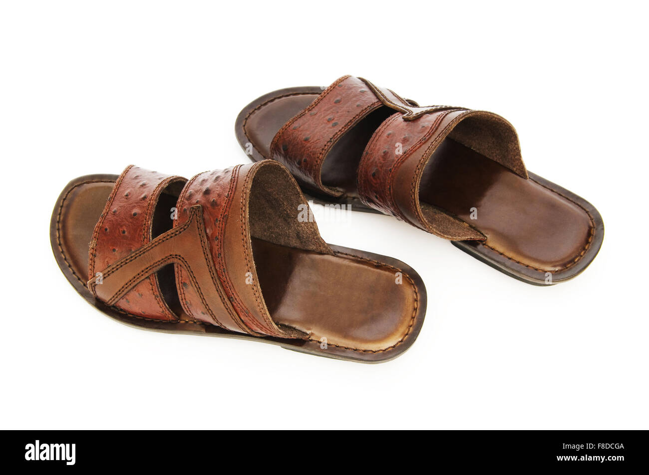 Summer shoes isolated on the white background Stock Photo - Alamy