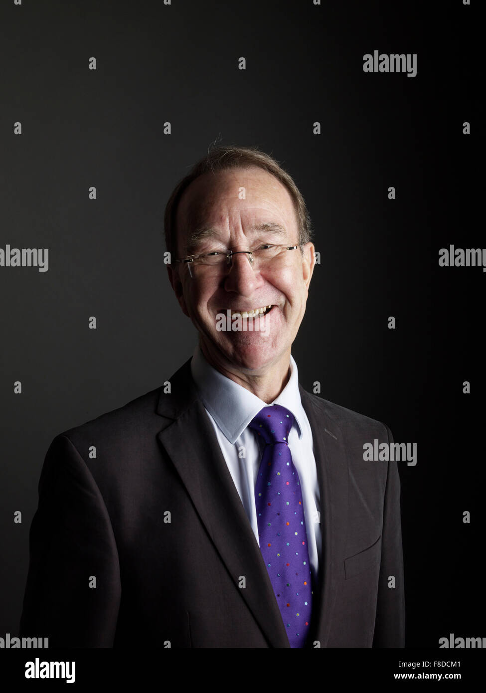 Sir Ian Kershaw at The Oldie Literary Lunch 8/12/15 Stock Photo - Alamy