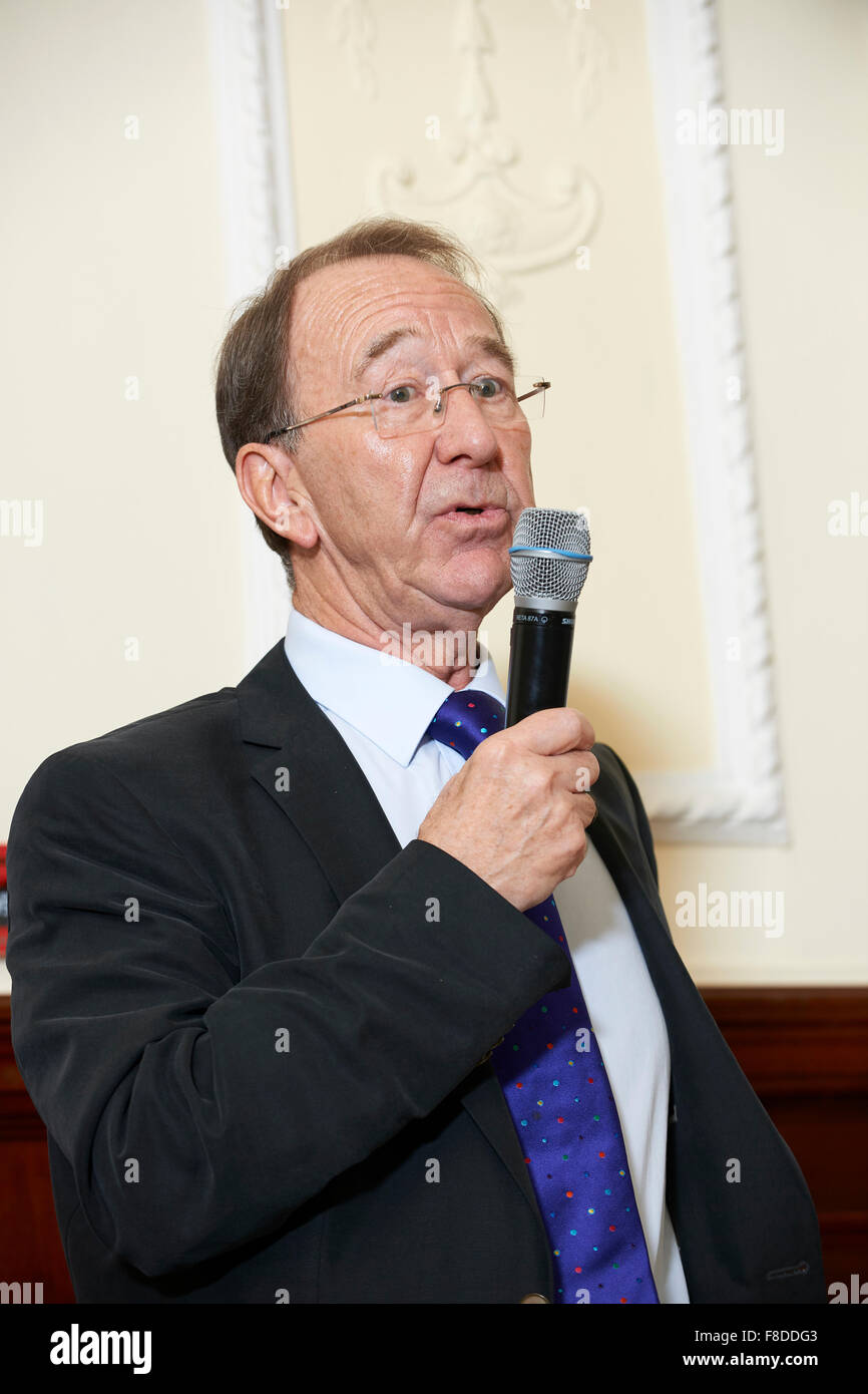 Sir Ian Kershaw at The Oldie Literary Lunch 8/12/15 Stock Photo - Alamy