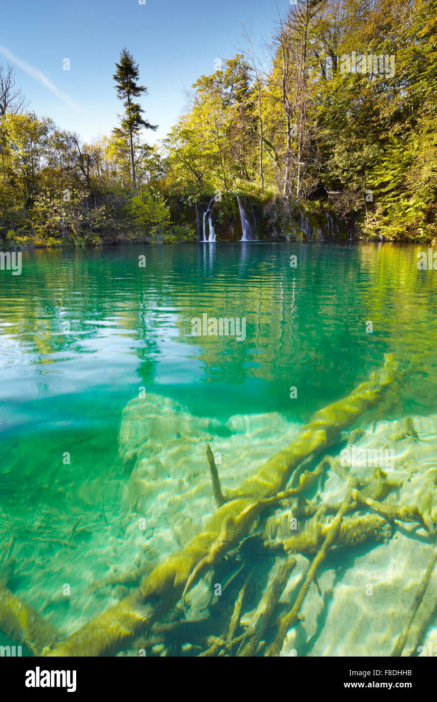 Plitvice Lakes National Park, Croatia, Europe Stock Photo