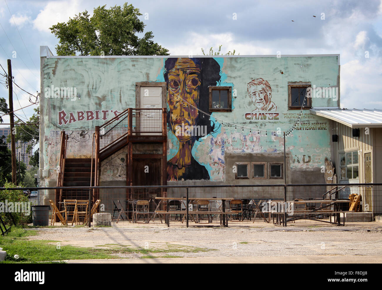 The Rabbit Lounge Rabbit's Lounge, Austin Texas Stock Photo - Alamy