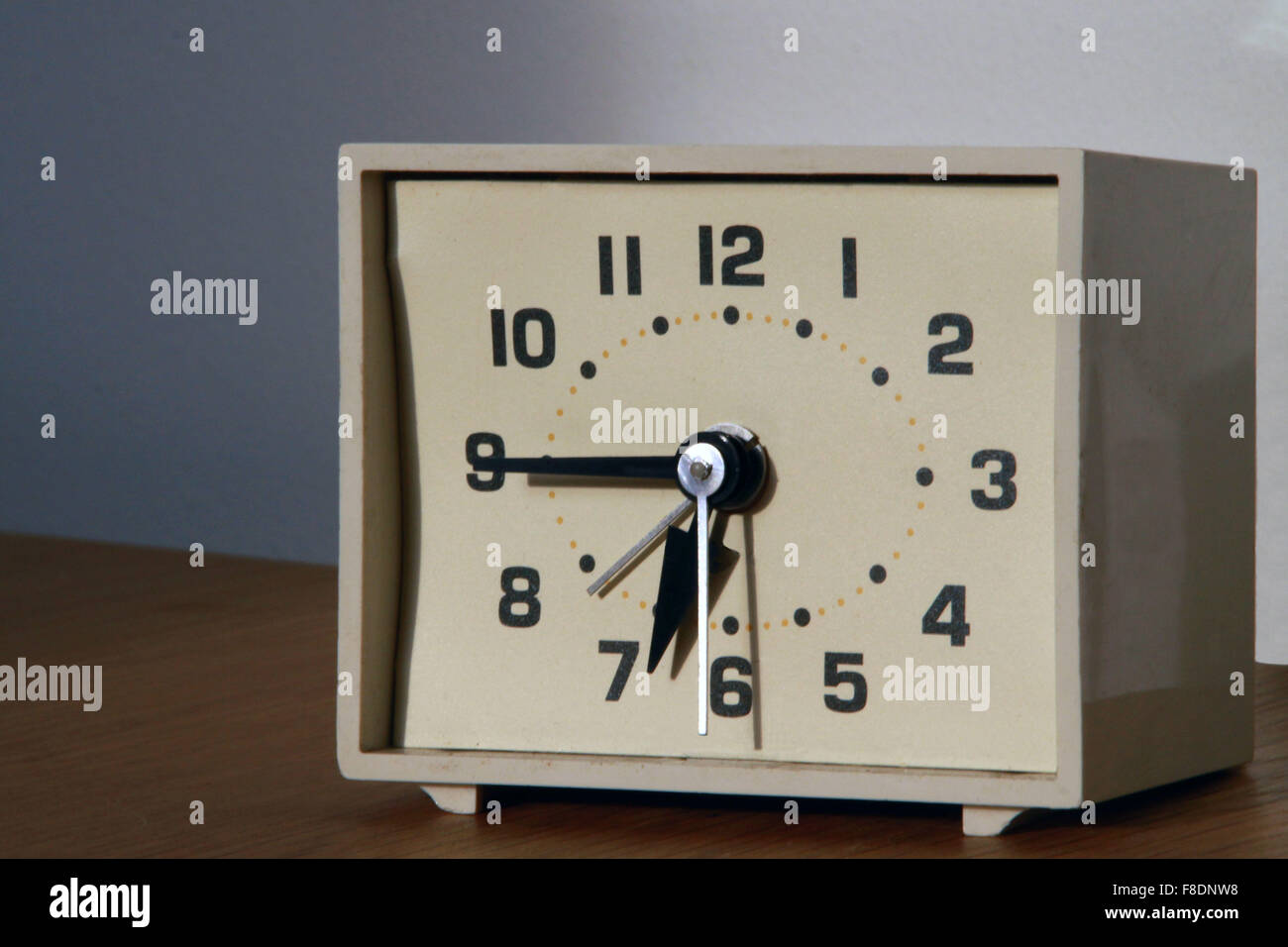 Analog alarm clock Stock Photo