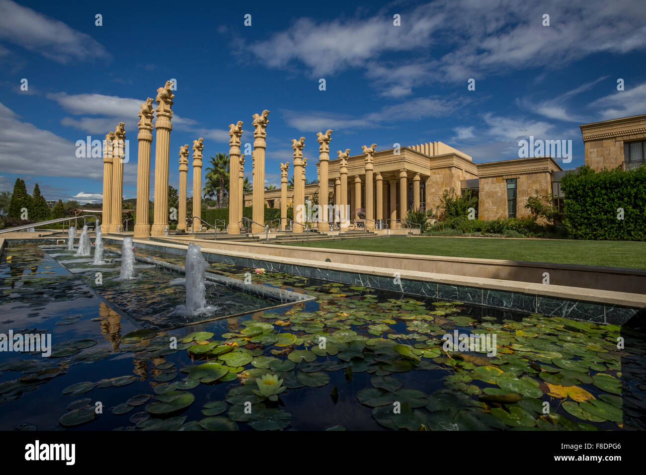wine tasting room, tasting room, winery building, Darioush Winery