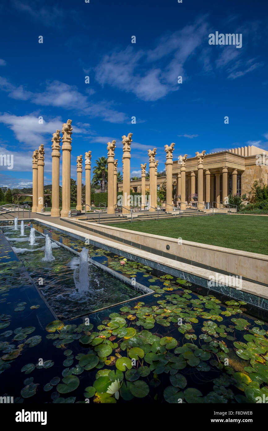 wine tasting room, tasting room, winery building, Darioush Winery