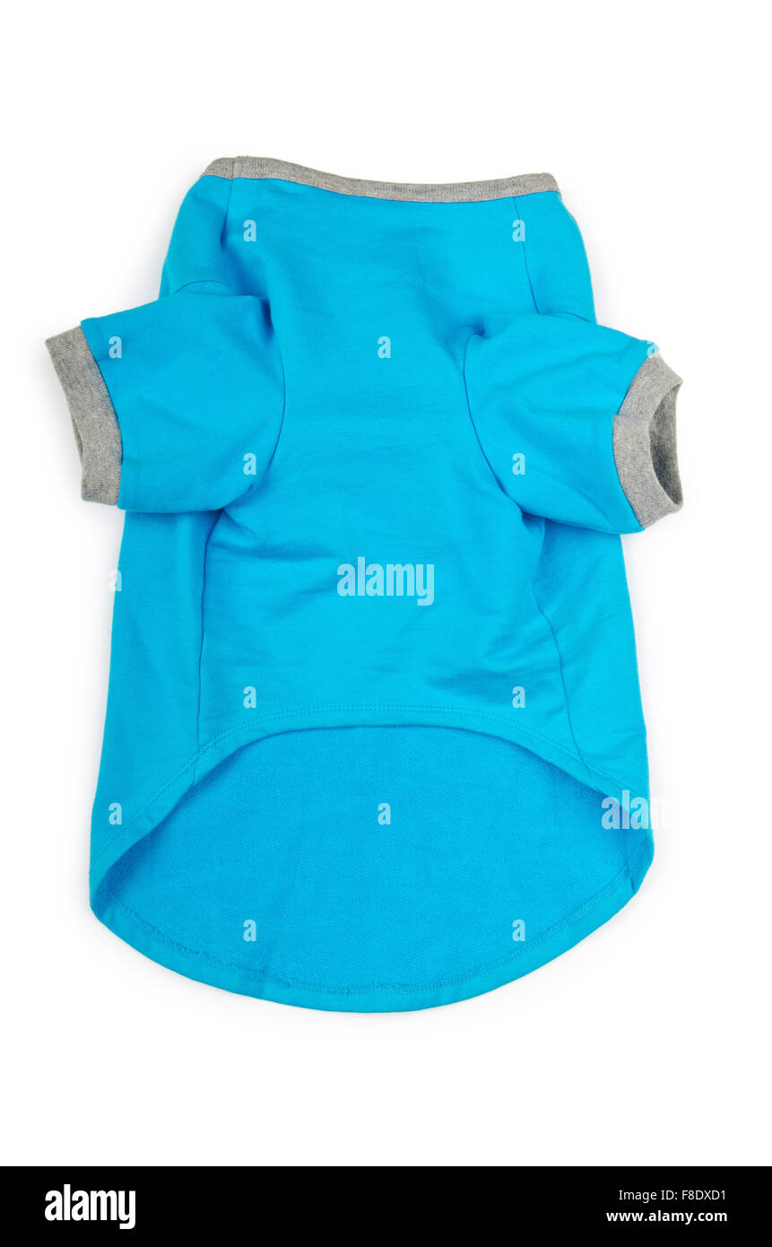 Pet clothing isolated on the white Stock Photo Alamy