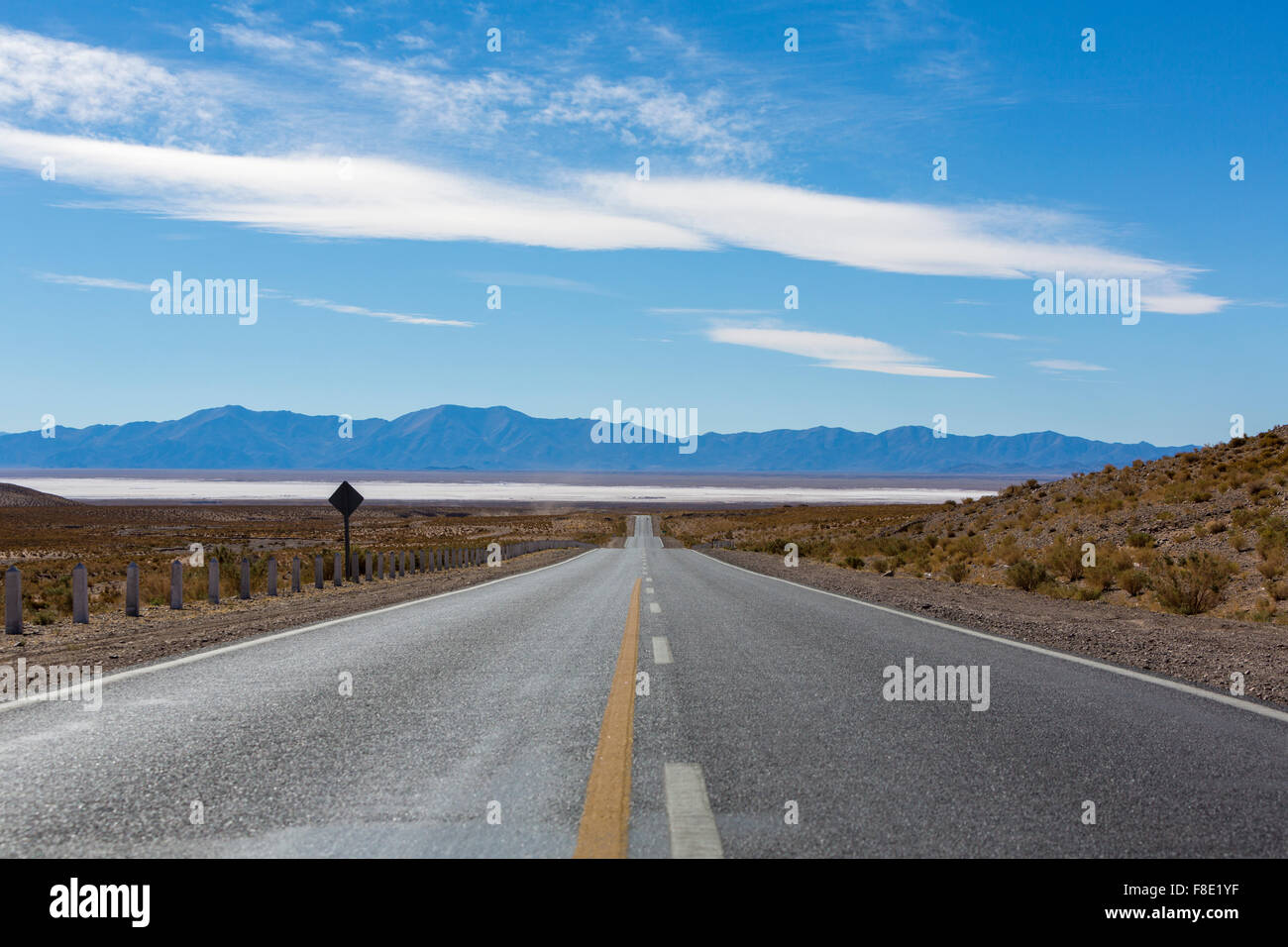 National Route 40 in Northern Argentina Stock Photo Alamy