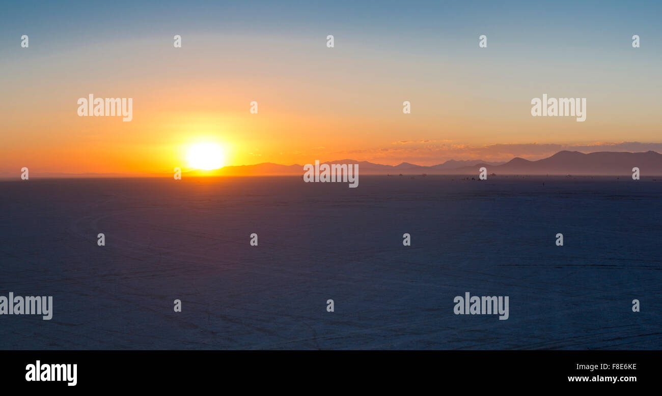 Sunrise on the Black Rock Desert Stock Photo