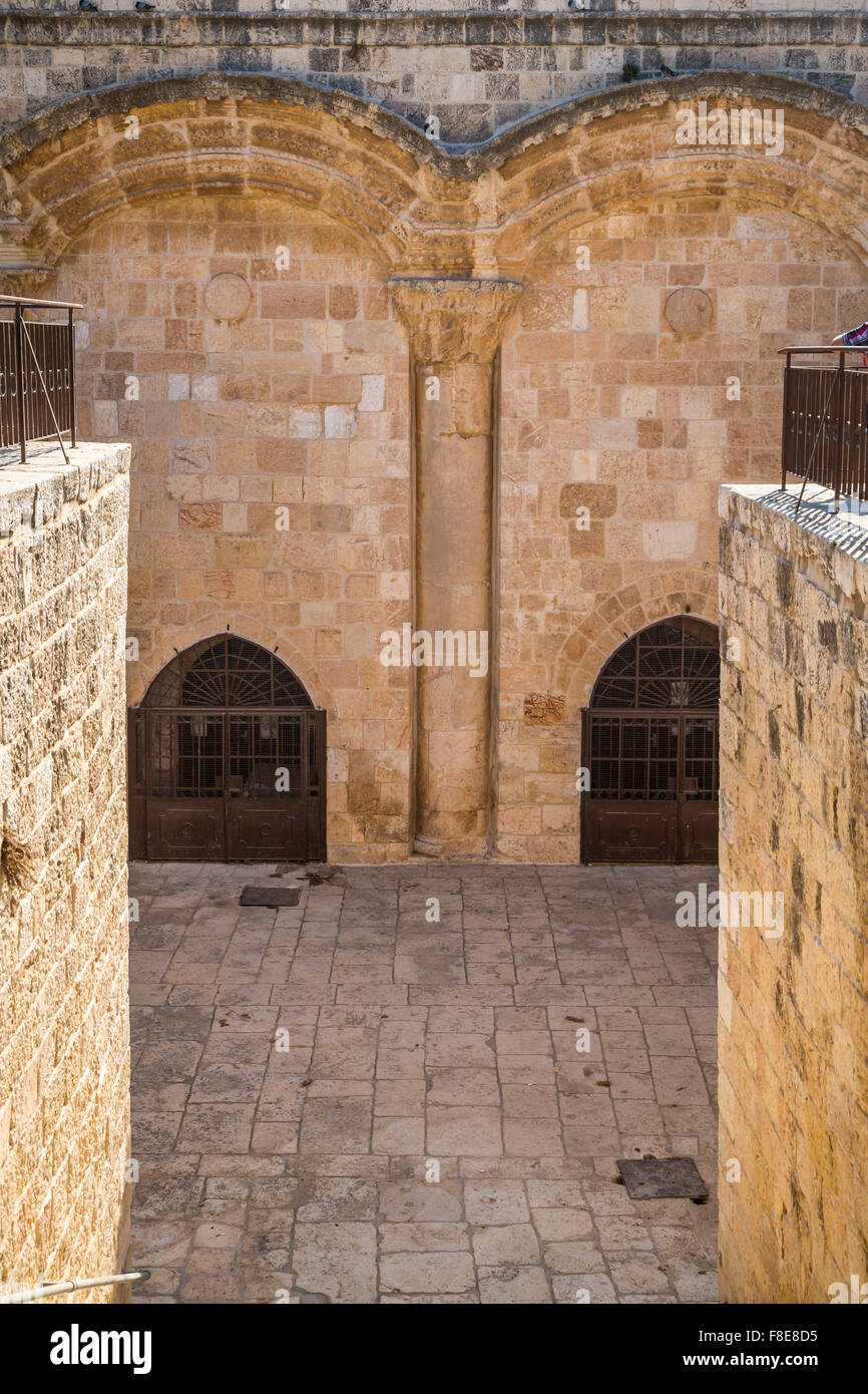The Eastern Gate on the Temple Mount in Jerusalem, Israel, Middle East