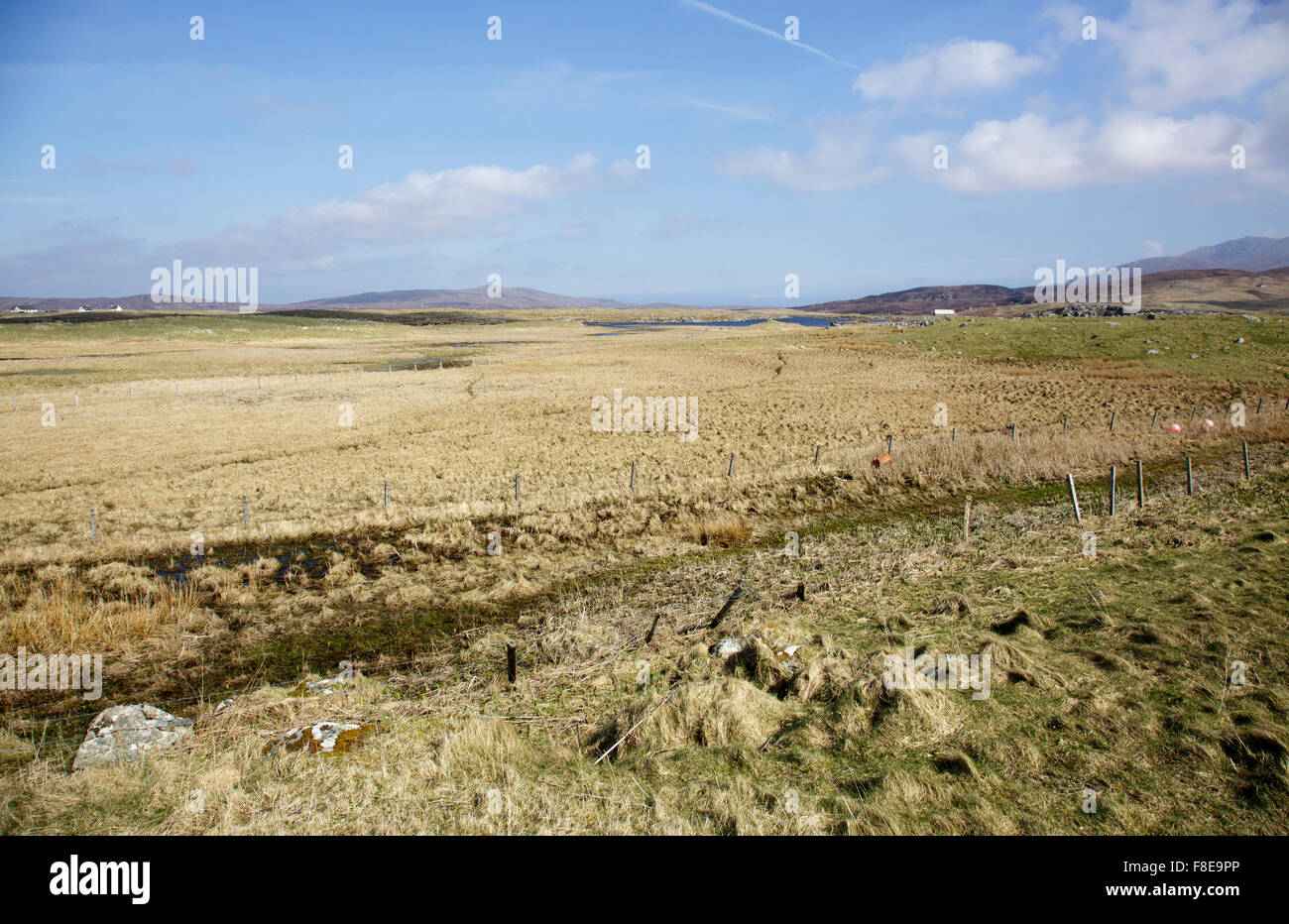 scenic shot of South Uist, Western Isles, Outer Hebrides, Stock Photo