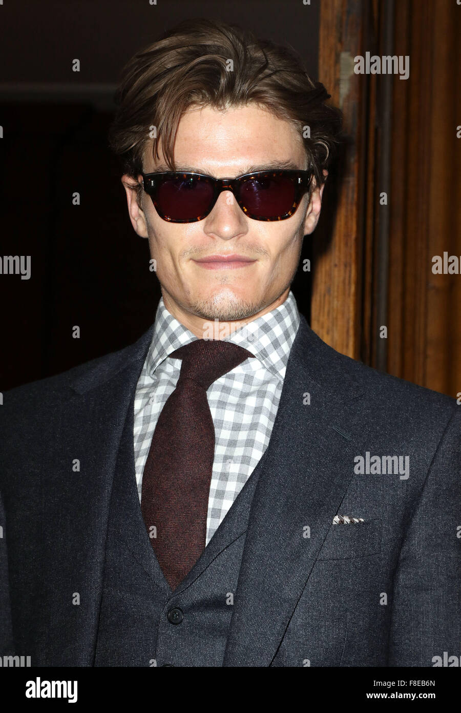Apr 27, 2015 - London, England, UK - Oliver Cheshire attending LDNY Fashion show and WIE Award Gala at Goldsmiths' Hall Stock Photo