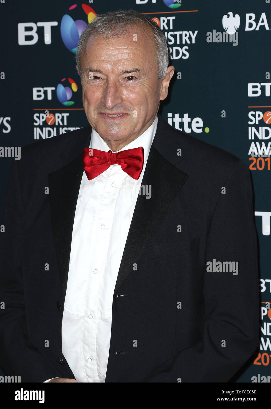Apr 30, 2015 - London, England, UK - Jim Rosenthal attending BT Sport Industry Awards 2015 at Battersea Evolution Stock Photo