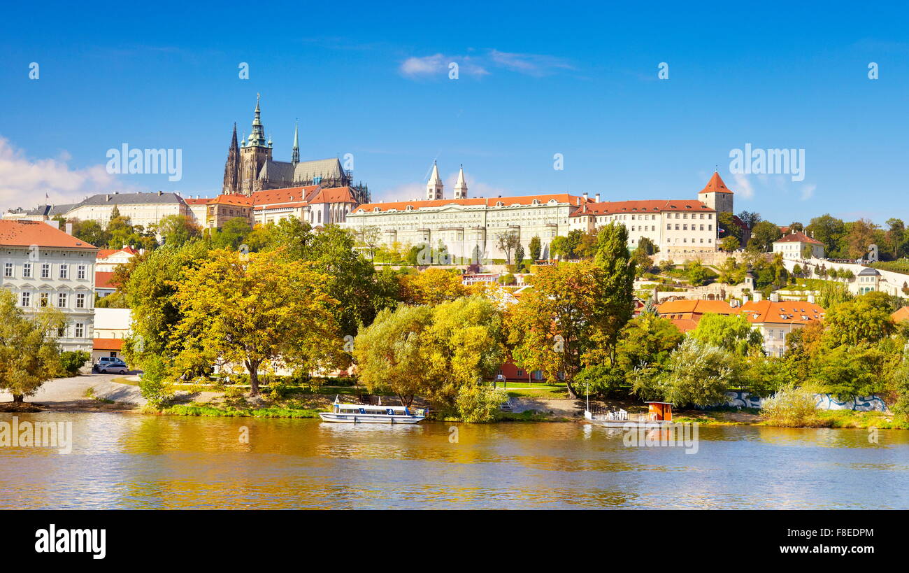 The Prague Castle, Prague, Czech Republic, Europe Stock Photo