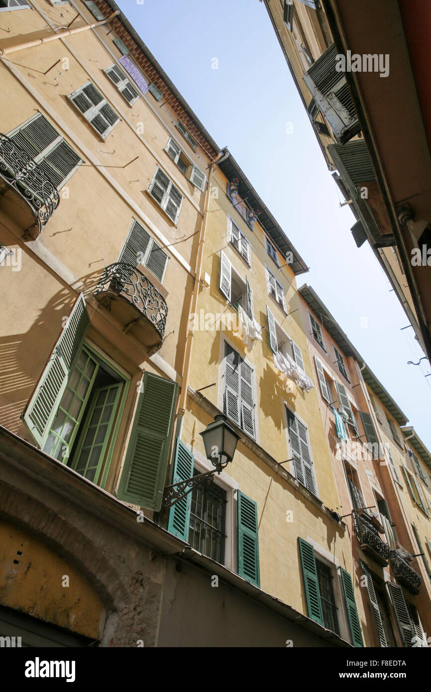 Vieux Nice, Old Town, Nice, France Stock Photo Alamy