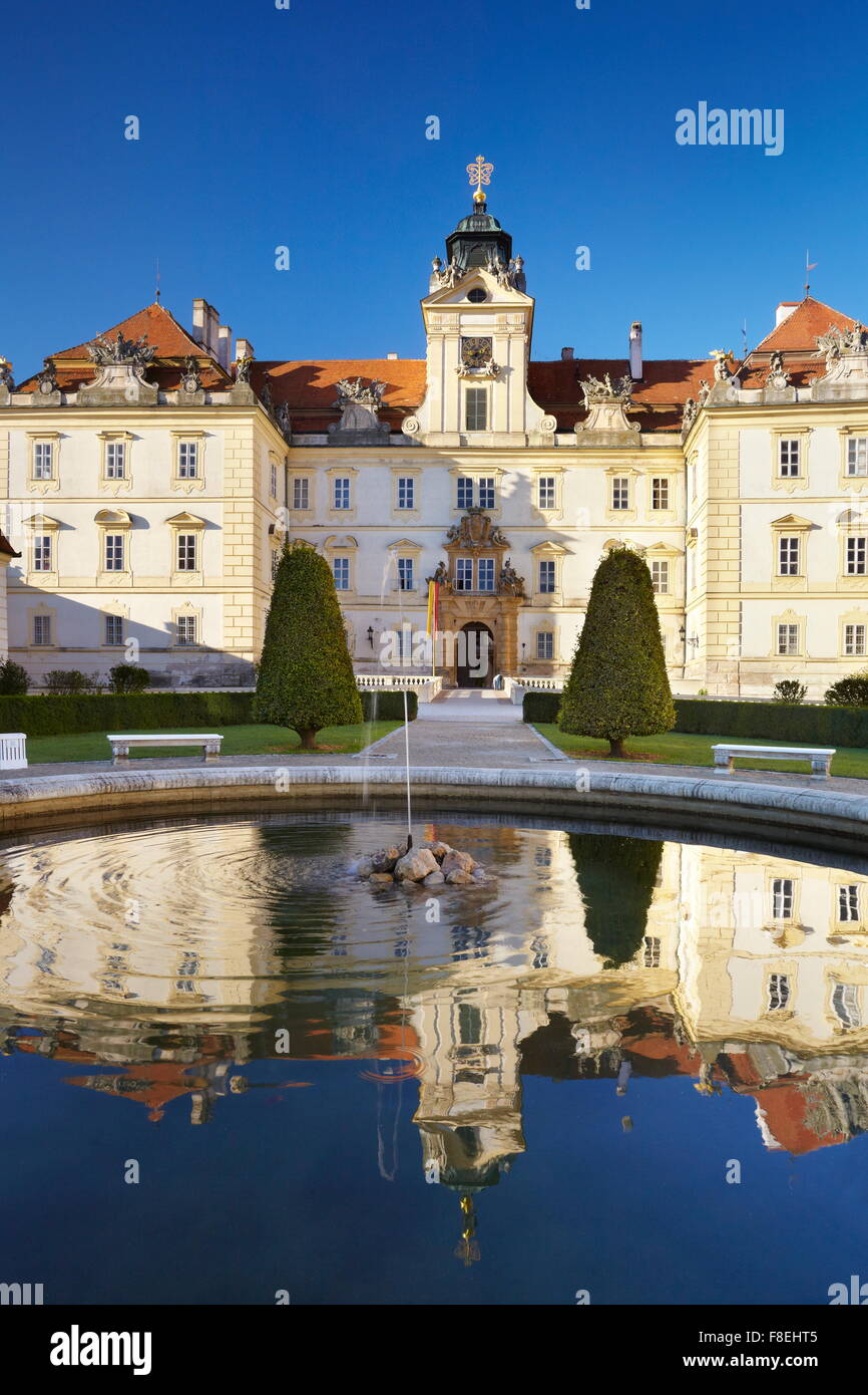Valtice Castle, Czech Republic, Europe Stock Photo