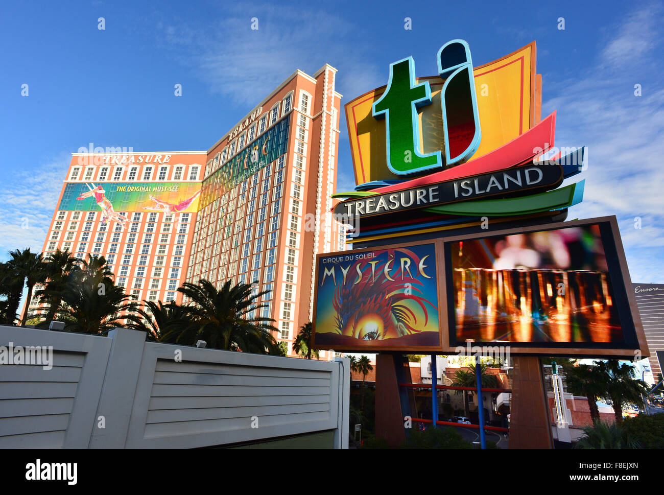 Treasure Island Hotel and Casino Las vegas, Nevada Stock Photo