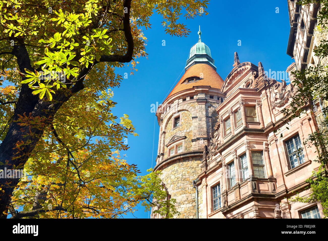 The Ksiaz Castle, Lower Silesia, Poland, Europe Stock Photo