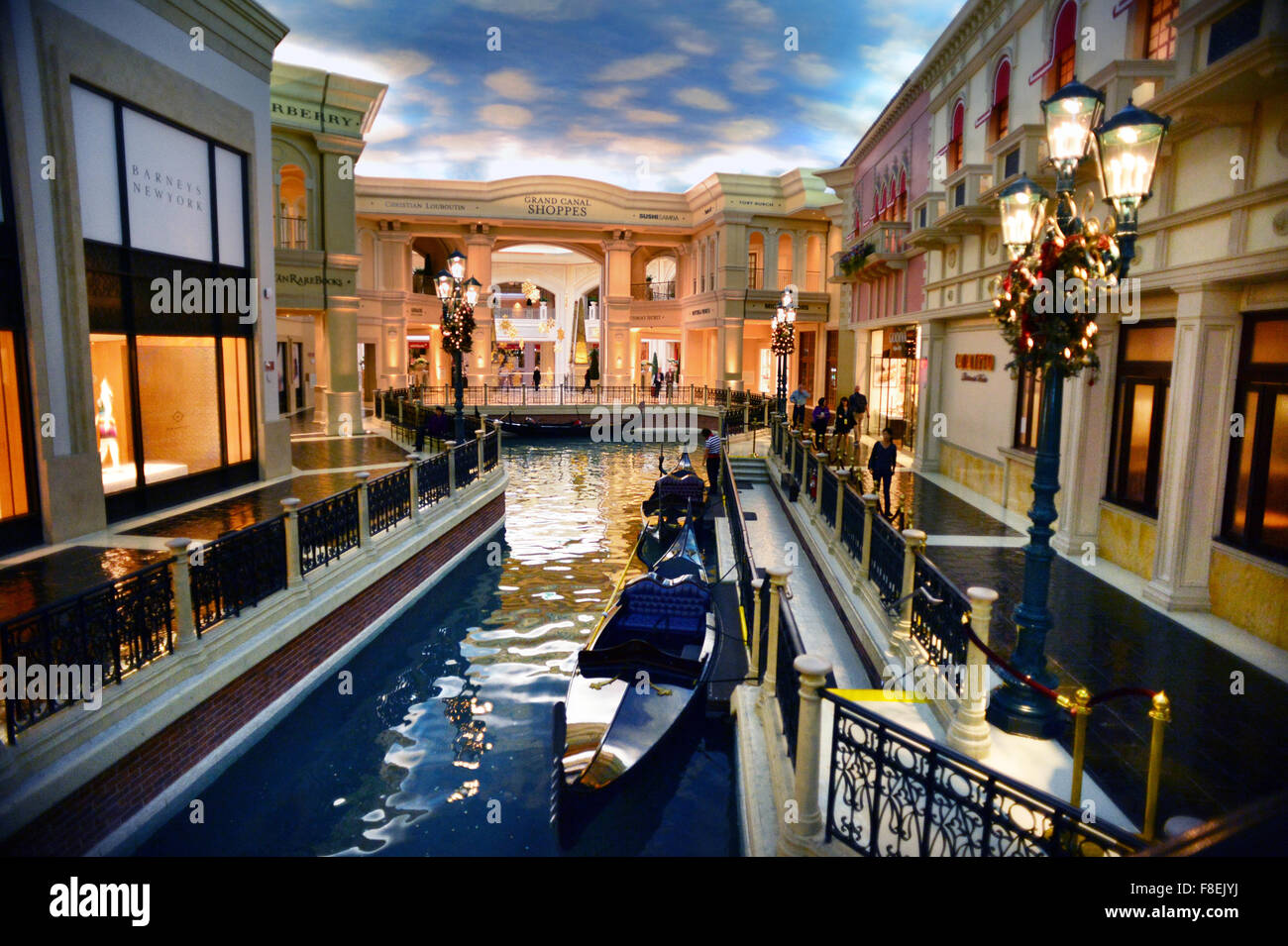 The Venetian Resort Hotel & Casino, Grand Canal shops Las vegas, Nevada Stock Photo