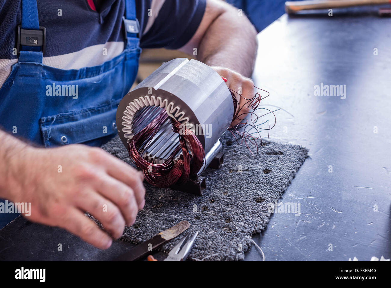 Copper coil motor hires stock photography and images Alamy