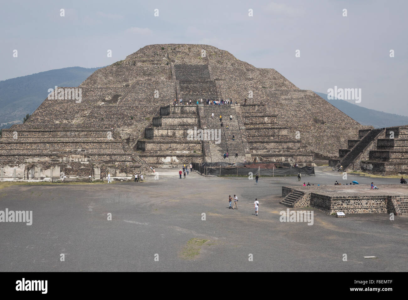 Mexico. Teotihuacan. Pyramid of the Moon Stock Photo - Alamy