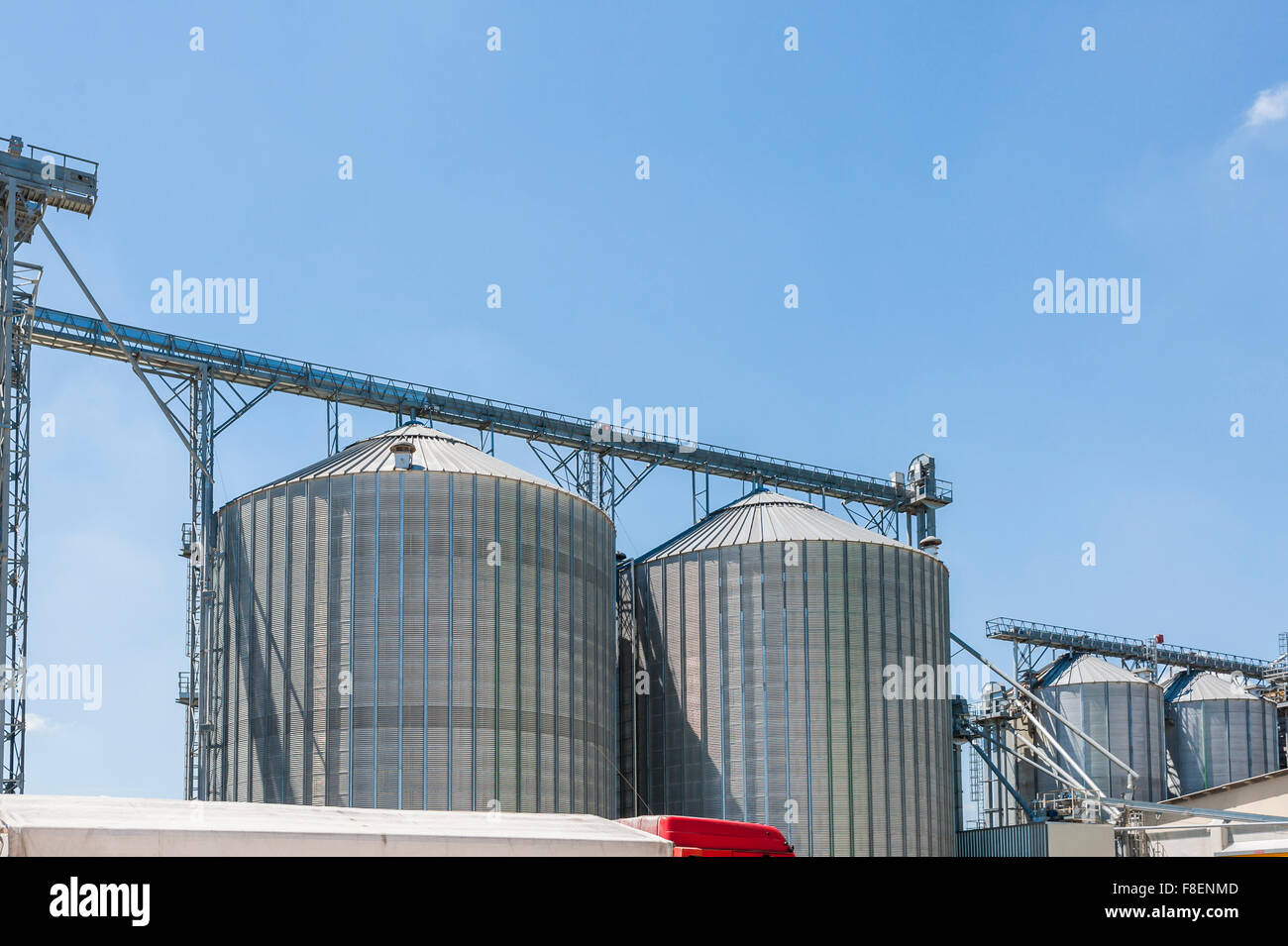Silage Drying Building Agricultural Silo - Building Exterior, Storage and drying of grains ...
