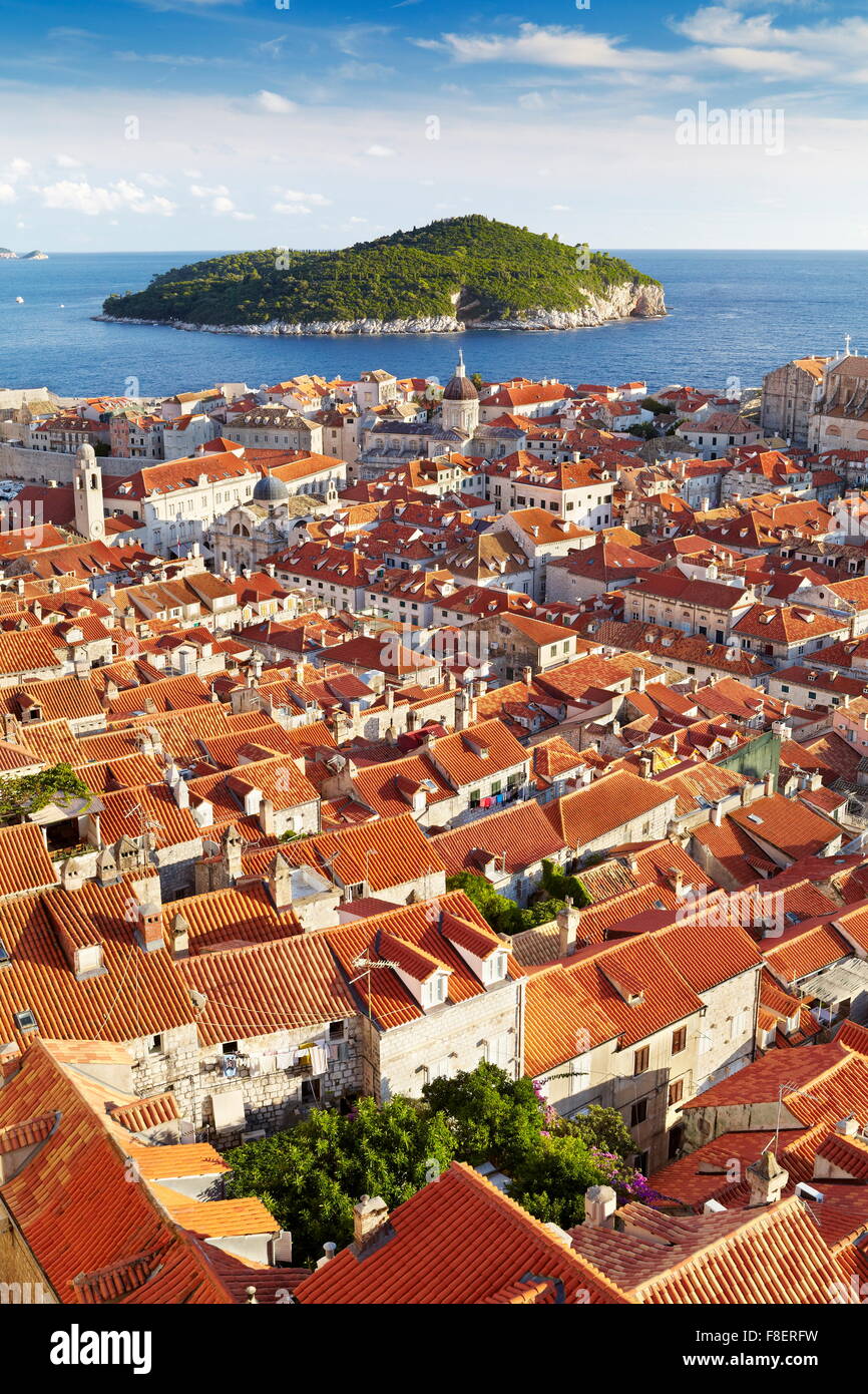 Dubrovnik Old Town, Croatia Stock Photo