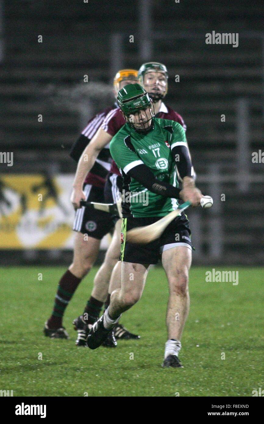 Queen's University Belfast GAA Hurling team in action at Casement Park ...