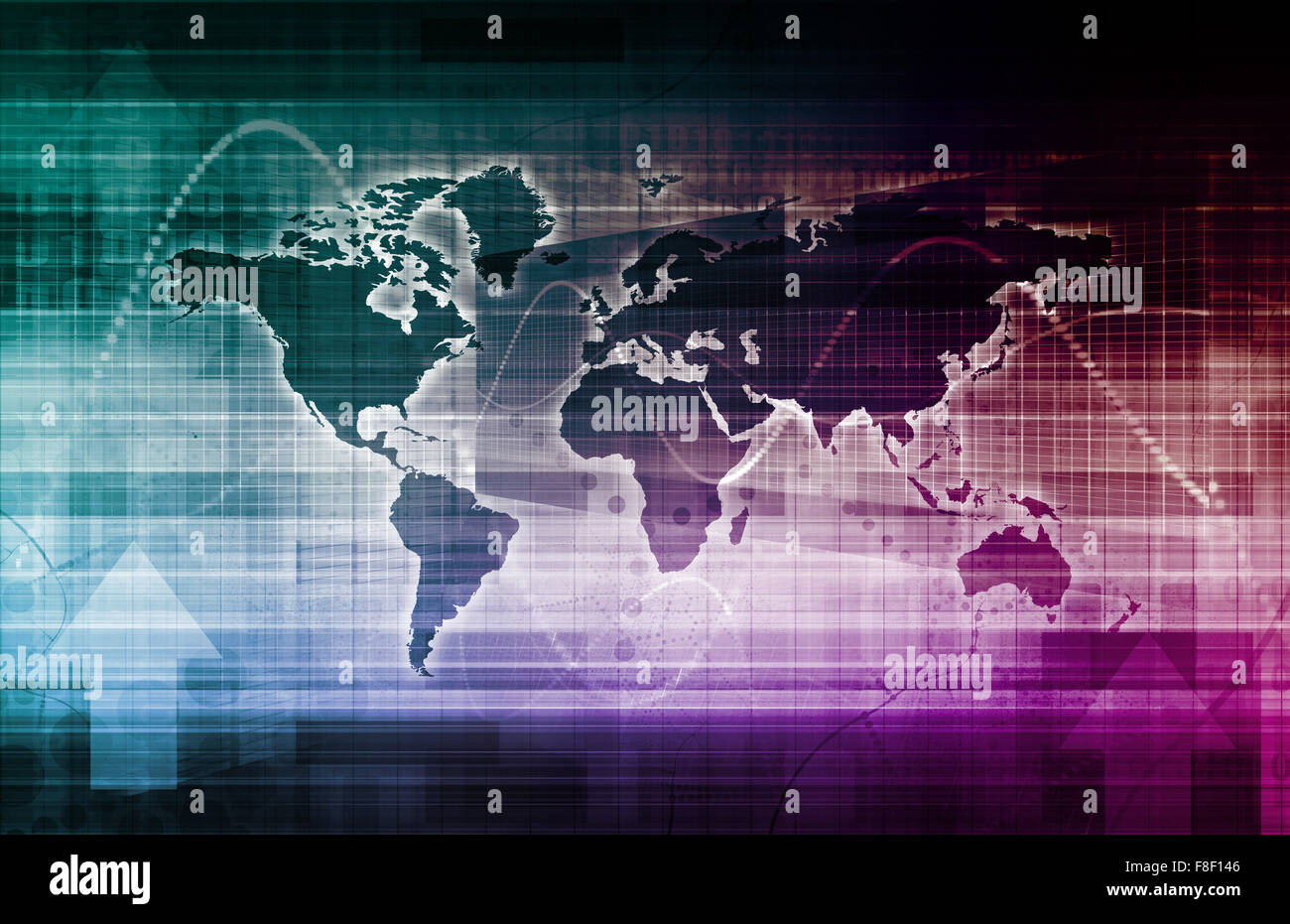 Internet background world map wallpaper hi-res stock photography and images  - Page 2 - Alamy
