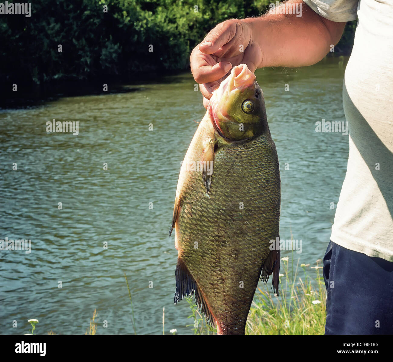 Hand made fishing hi-res stock photography and images - Alamy