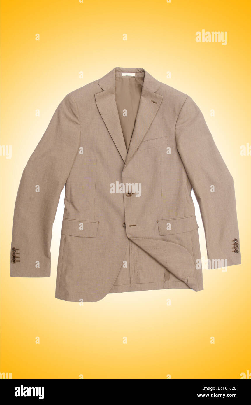 Jacket isolated on the white background Stock Photo - Alamy
