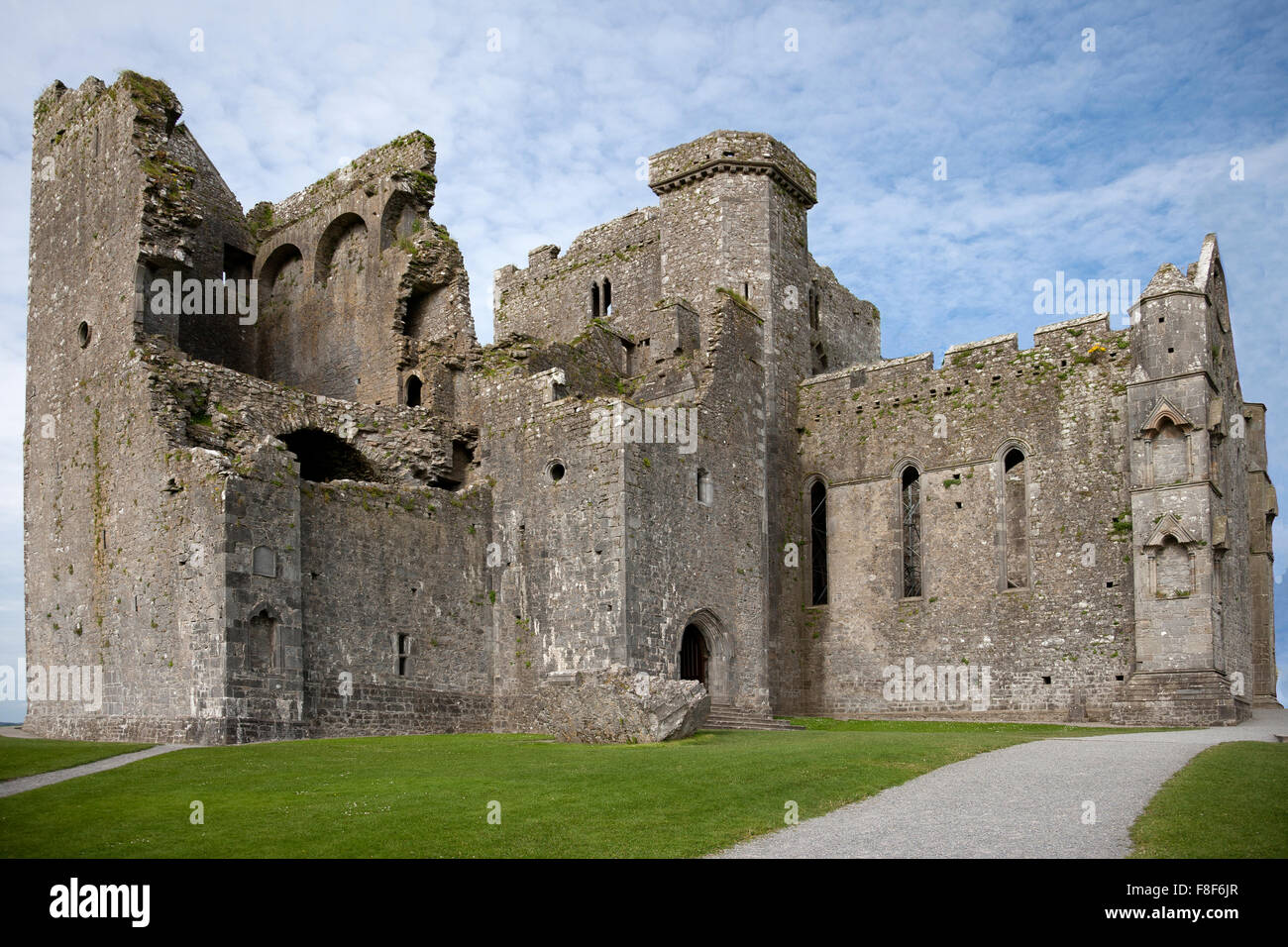 The Rock of Cashel, historical Irish monument. County Tipperary ...