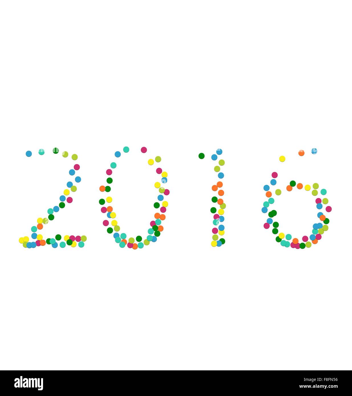 2016 Lettering Colourful design and lettering Stock Vector Images - Alamy
