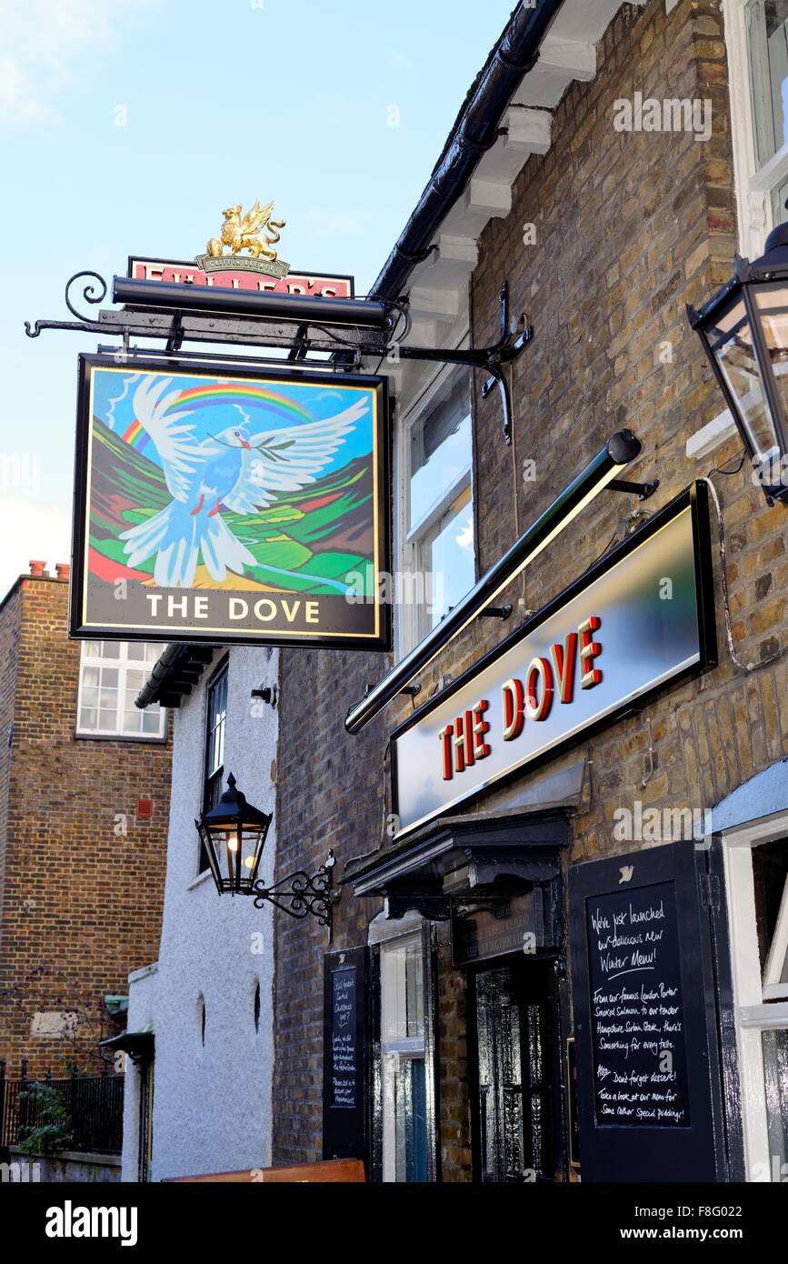 The Dove public house Hammersmith west London UK Stock Photo Alamy